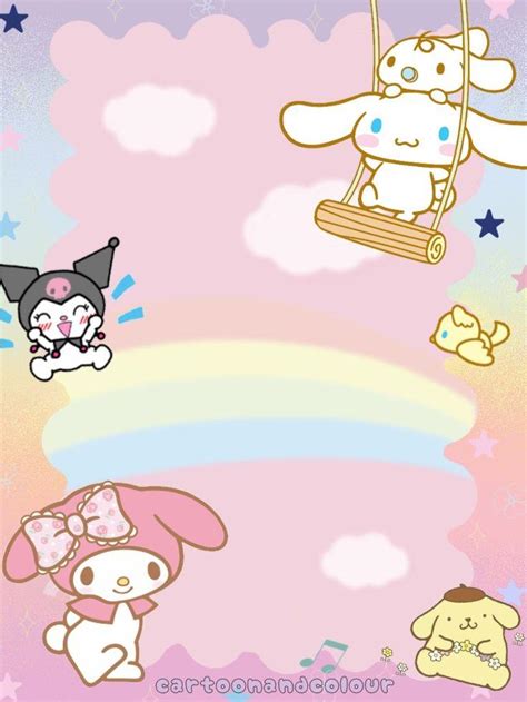 my melody and cinnamoroll|my melody and cinnamoroll wallpaper.